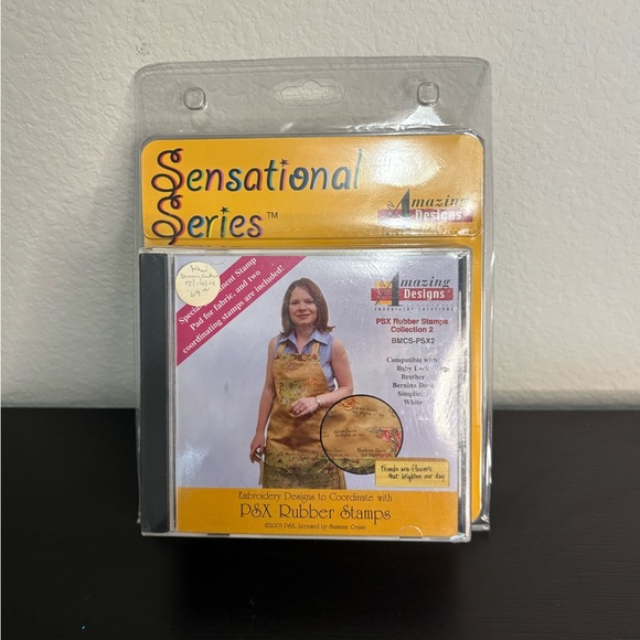 Other - Amazing Designs Sensational Series P & X Rubber Stamps. New old stock.